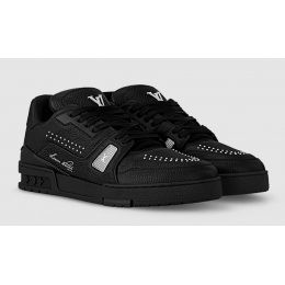 Louis Vuitton Trainer Low Black