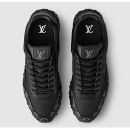 Louis Vuitton Run Away Trainers Black