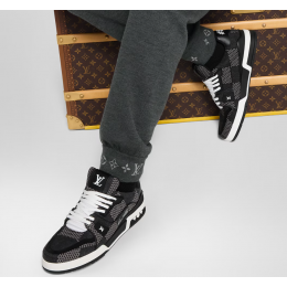 Louis Vuitton Trainer Damier 3D Denim Black