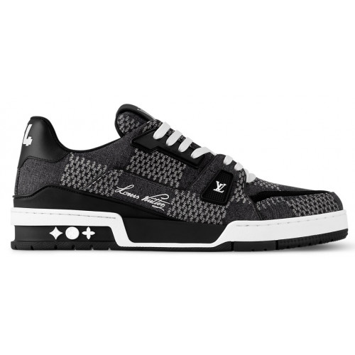 Louis Vuitton Trainer Damier 3D Denim Black
