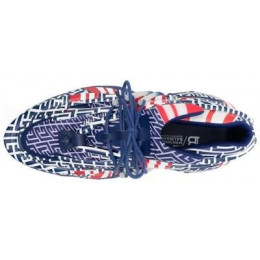 Balmain Unicorn Low Blue Red