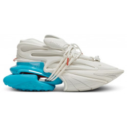 Balmain Unicorn Low White Blue