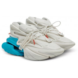 Balmain Unicorn Low White Blue