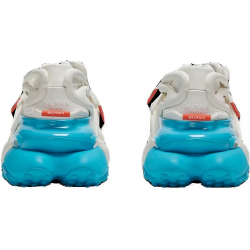 Balmain Unicorn Low White Blue
