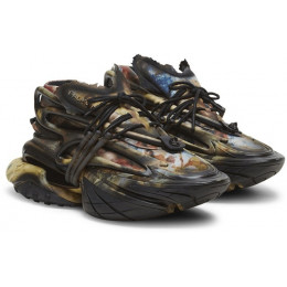 Balmain Unicorn Low Multicolor Fashion Print