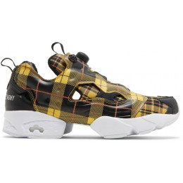 Reebok Instapump Fury Yellow Plaid