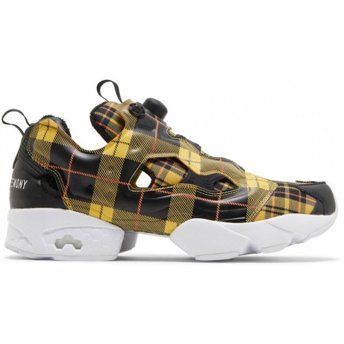 Reebok Instapump Fury Yellow Plaid