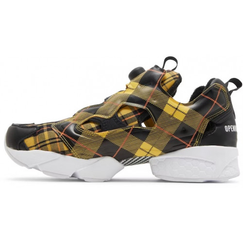 Reebok Instapump Fury Yellow Plaid