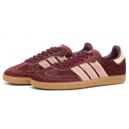 Adidas Samba OG Sand Strata Maroon Warm Clay Gum