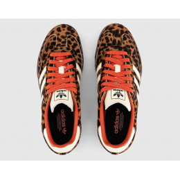 Adidas Samba OG Preloved Trainers Leopard Red Cream