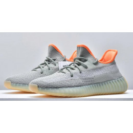 Кроссовки Yeezy Boost 350 V2 Desert Sage Reflective Stripe