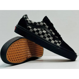 Кеды Vans Old School Checkerboard Black Grey