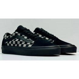 Кеды Vans Old School Checkerboard Black Grey