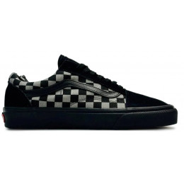 Кеды Vans Old School Checkerboard Black Grey