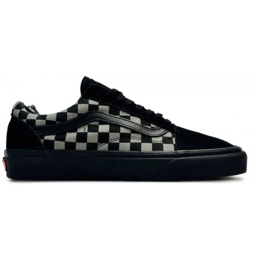 Кеды Vans Old School Checkerboard Black Grey