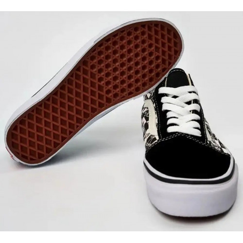Кеды Vans Old School Checkerboard Doodle