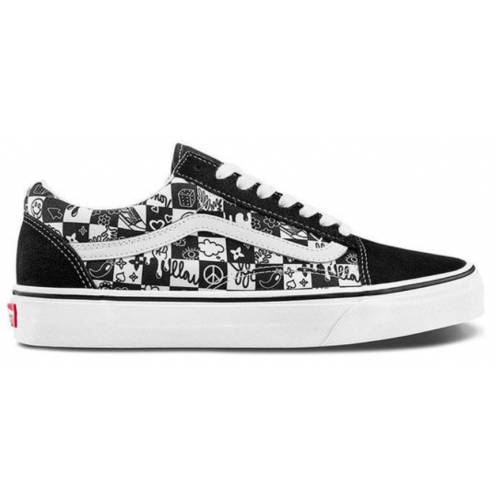Кеды Vans Old School Checkerboard Doodle