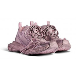 Balenciaga 3XL Mesh-Panel Sneakers Light Pink
