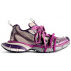 Balenciaga 3XL Mesh-Panel Sneakers Grey Purple
