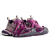 Balenciaga 3XL Mesh-Panel Sneakers Grey Purple