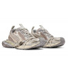 Balenciaga 3XL Mesh-Panel Sneakers Milk Bronze Old