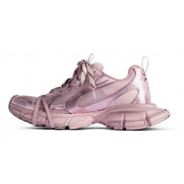Balenciaga 3XL Mesh-Panel Sneakers Light Pink