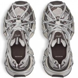Balenciaga 3XL Extreme Lace Sneaker Worn-Out Brown Grey