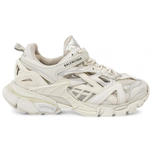 Кроссовки Balenciaga Track.2 Trainer White Silver