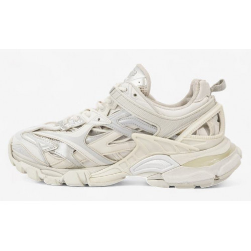 Кроссовки Balenciaga Track.2 Trainer White Silver