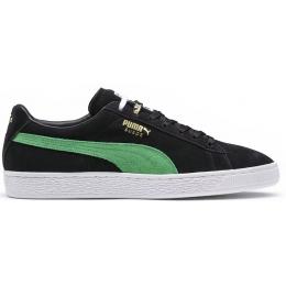 Кроссовки Puma Suede XLARGE Black Kelly Green