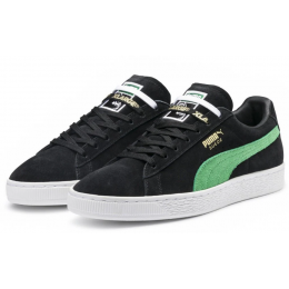 Кроссовки Puma Suede XLARGE Black Kelly Green