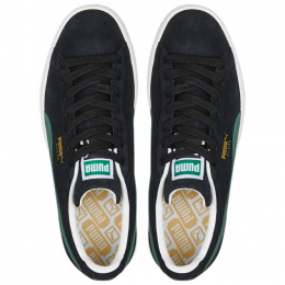 Кроссовки Puma Suede XLARGE Black Kelly Green