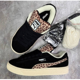 Кроссовки Puma Suede XL Black Leopard Print