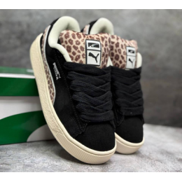 Кроссовки Puma Suede XL Black Leopard Print
