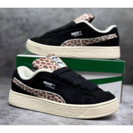 Кроссовки Puma Suede XL Black Leopard Print