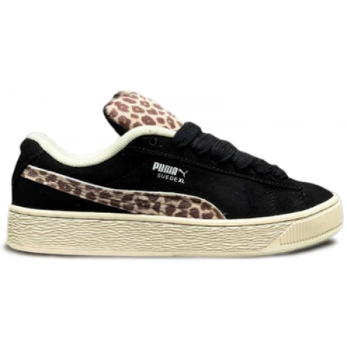Кроссовки Puma Suede XL Black Leopard Print