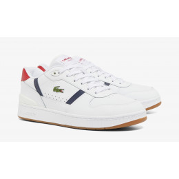 Кроссовки Lacoste T-Clip Set Leather White