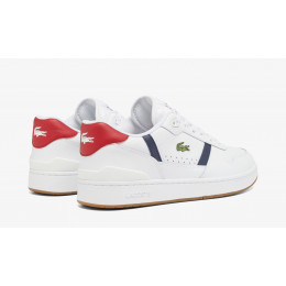 Кроссовки Lacoste T-Clip Set Leather White