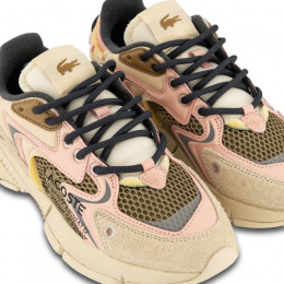Кроссовки Lacoste L003 Neo Beige Pink Brown