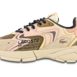 Кроссовки Lacoste L003 Neo Beige Pink Brown