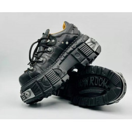 Туфли New Rock M-106-S10 Black Wall Collection