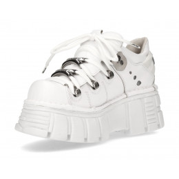 Ботильоны New Rock M-120N-S14 White Metallic Collection