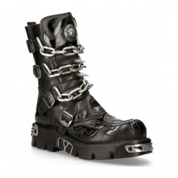 Ботинки New Rock M-727-S5 Black Metallic Collection