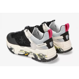 Кроссовки Premiata Cross Black White