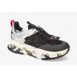 Кроссовки Premiata Cross Black White
