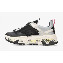 Кроссовки Premiata Cross Black White