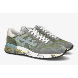 Кроссовки Premiata Mick Khaki Gray