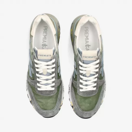 Кроссовки Premiata Mick Khaki Gray