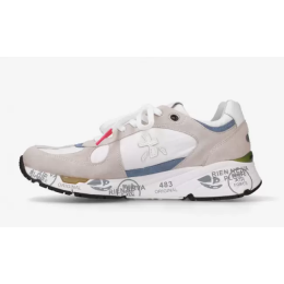 Кроссовки Premiata Mase White Beige Blue