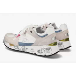 Кроссовки Premiata Mase White Beige Blue